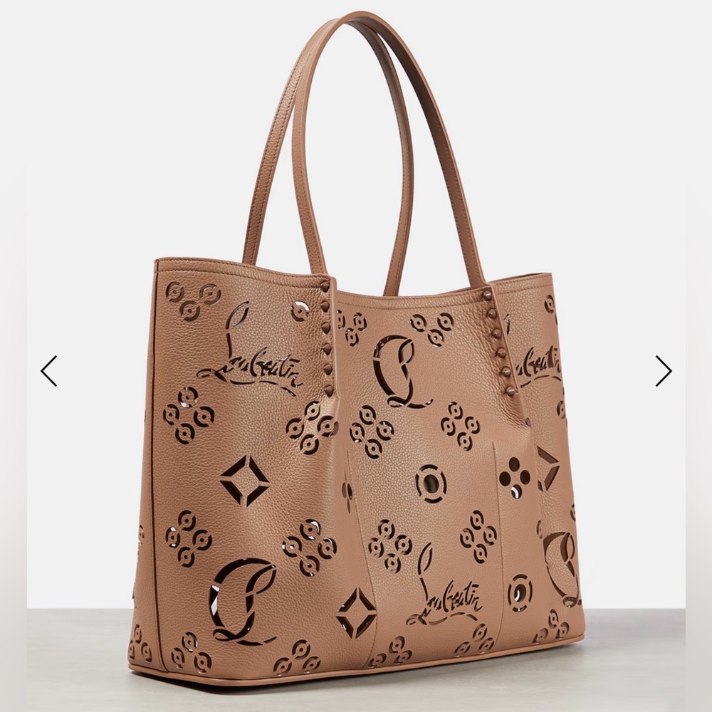 🔺Christian Louboutin🔺Cabarock Perforated Tote Bag